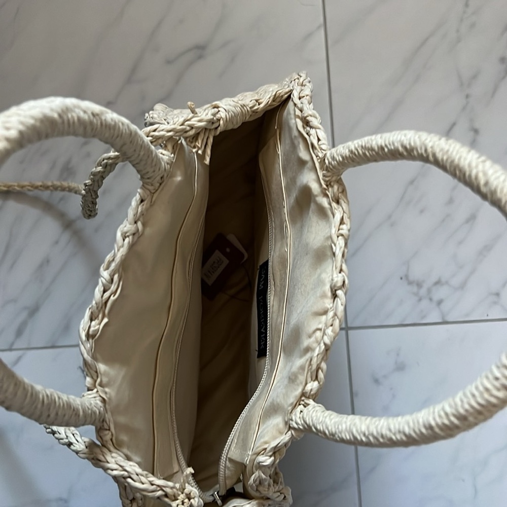 NEW Rattan purse - Picture 2 of 4